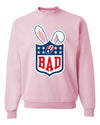 Bunny Bowl Football BAD Parody Sweater, Unisex Crewneck Sweatshirts