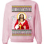 Put Christ Back In Christmas Ugly Christmas Sweater Unisex Crewneck Sweatshirt