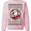 Always Shooting For The Naughty List Ugly Christmas Sweater Unisex Crewneck Sweatshirt