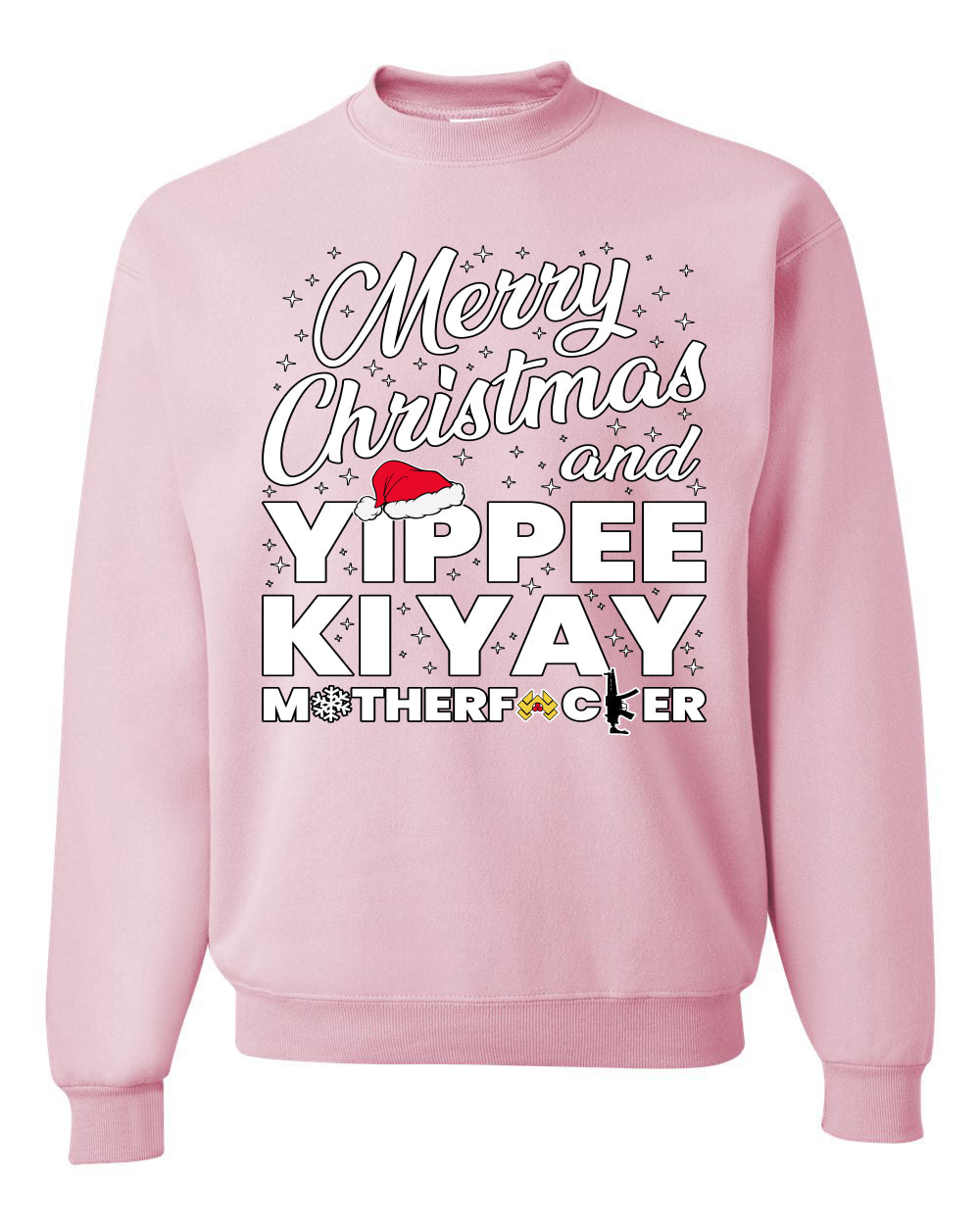 Merry Christmas and Yippee Ki Yay MOFO Christmas Unisex Crewneck Sweatshirt