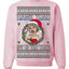 Hawk Tuah Spit On That Thang Mrs Claus Funny Meme Ugly Christmas Sweater