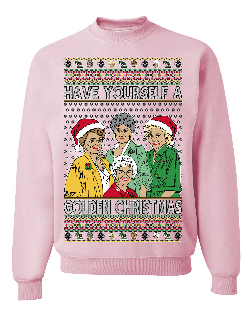 Have Yourself a Golden Christmas Classic TV Show Ugly Christmas Sweater