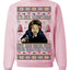 It's Not Christmas Until Hans Gruber Falls From Nakatomi Ugly Christmas Sweater Crewneck Sweatshirt