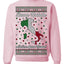 Buon Natale e Felice Anno Nuovo! Merry Christmas and Happy New Year Ugly Christmas Sweater Crewneck Sweatshirts