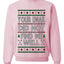 Your Email Did Not Find Me Well, Funny Office Humor Christmas Unisex Sweater, Ugly Christmas Crewneck Sweatshirts