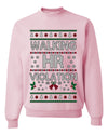 Walking HR Violation, Funny Office Humor Christmas Unisex Sweater, Ugly Christmas Crewneck Sweatshirts