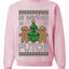 Es Navidad Putos, Unisex Ugly Christmas Sweater, Crewneck Sweatshirts