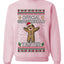 Official Gingerbread Taster, Unisex Ugly Christmas Crewneck Sweatshirts