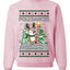 Pole Dancer, Unisex Ugly Christmas Sweater Crewneck Sweatshirts