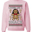 Lookin Like A Snack, Unisex Ugly Christmas Sweater Crewneck Sweatshirts
