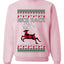 Nice Rack Well Hung, Unisex Ugly Christmas Sweater, Crewneck Sweatshirts