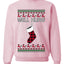 Well Hung, Unisex Ugly Christmas Sweater Crewneck Sweatshirts