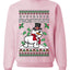 Snow Frostitute, Funny Unisex Ugly Christmas Sweater, Crewneck Sweatshirts