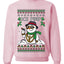 Snow Ice Pimp, Funny Unisex Ugly Christmas Sweater, Crewneck Sweatshirts