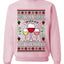 Jingle Bells, Zinfandel Pass The Cabernet Wine Drinker, Unisex Ugly Christmas Sweater, Crewneck Sweatshirts