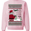 Santa Drone Show Reindeer, Unisex Ugly Christmas Sweater Crewneck Sweatshirts
