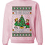 From The Windows To The Walls I'm About To Deck These Halls, Unisex Ugly Christmas Sweater Crewneck Sweatshirts