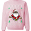 Santa Says 6 7 Meme, Unisex Ugly Christmas Sweater Crewneck Sweatshirts
