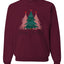 Merry Christmas Tree, Cute Holiday Design, Unisex Christmas Sweater, Crewneck Sweatshirts