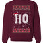 Christmas Ho Merry Ugly Christmas Sweater Unisex Crewneck Graphic Sweatshirt