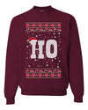 Christmas Ho Merry Ugly Christmas Sweater Unisex Crewneck Graphic Sweatshirt
