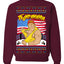 Trumpamania Funny Hogan 80s USA Wrestling Sports Parody Ugly Christmas Sweater Crewneck Sweatshirt