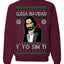 Llega Navidad Y Yo Sin Ti Christmas Is Coming Marco Ugly Christmas Sweater Crewneck Sweatshirt