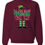 I'm not short I'm tall elf Christmas Sweater Unisex Crewneck Sweatshirt