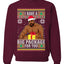 I Have A Big Package Meme Barry Wood Ugly Christmas Sweater Unisex Crewneck Graphic Sweatshirt