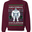 Abdominal Swoleman Fitness Yeti Ugly Christmas Sweater Unisex Crewneck Sweatshirt