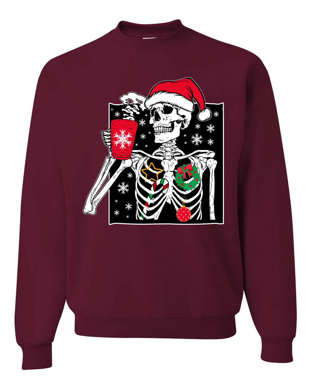When You're Dead Inside But It's Christmas Christmas Unisex Crewneck Sweatshirt