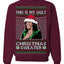 This Is My Ugly Sweater Funny Santa Kamala Harris Ugly Christmas Sweater
