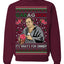 Gabagool It's What's for Dinner, Funny Tony Italian NJ New Jersey Mafia, Classic TV Show Ugly Christmas Sweater Crewneck Sweatshirt