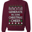 Maybe AI Can Generate Me Some Christmas Cheer, Funy Christmas Unisex Sweater, Ugly Christmas Crewneck Sweatshirts