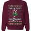 She Likes My Peppermint Stick, Unisex Ugly Christmas Sweater, Crewneck Sweatshirts