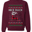 Nice Rack Well Hung, Unisex Ugly Christmas Sweater, Crewneck Sweatshirts