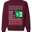 Ohh This Calls For A Spreadsheet Office, Unisex Ugly Christmas Sweater Crewneck Sweatshirts