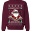 Santa Says 6 7 Meme, Unisex Ugly Christmas Sweater Crewneck Sweatshirts