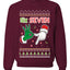 6 7 Christmas Hands, Unisex Ugly Christmas Sweater Crewneck Sweatshirts
