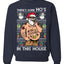 There's Some Ho's In This House Ugly Christmas Sweater Unisex Crewneck Sweatshirt