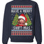 Merry Swiftmas Ugly Christmas Sweater Unisex Crewneck Sweatshirt