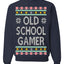 Classic Old School Gamer Video Game Fan Funny Ugly Christmas Sweater Crewneck Sweatshirt