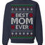 Best Mom Ever Classic Winter Holidays Ugly Christmas Sweater Crewneck Sweatshirt