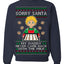 Sorry Santa Dad Never Came Back With Milk, Funny Viral Daddy Left Sad Kid Meme Funny Ugly Christmas Sweater Crewneck Sweatshirt
