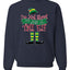 I'm not short I'm tall elf Christmas Sweater Unisex Crewneck Sweatshirt