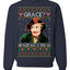 Aunt Grace? She Died 30 Years Ago, Blessing Ugly Christmas Sweater Unisex Crewneck Sweatshirt