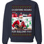 Overtime Hours Rich Men North of Richmond Ugly Christmas Sweater Unisex Crewneck Sweatshirt
