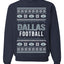 City of Dallas DAL American Football Fantasy Fan Ugly Christmas Sweater Unisex Crewneck Sweatshirt