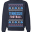 City of Tennessee TEN American Football Fantasy Fan Ugly Christmas Sweater Unisex Crewneck Sweatshirt