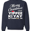 Merry Christmas and Yippee Ki Yay MOFO Christmas Unisex Crewneck Sweatshirt
